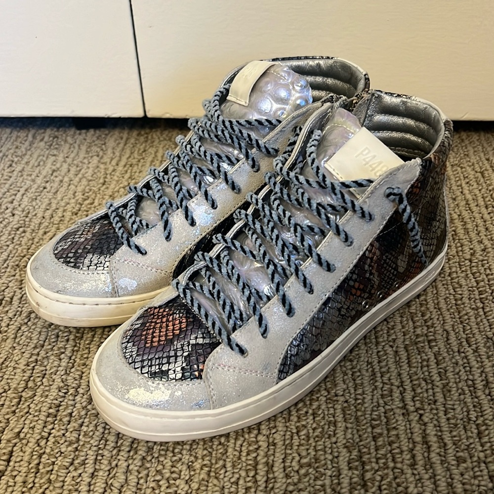 P448 high top sneakers
